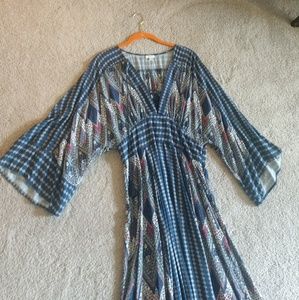 En Créme Kimono Dress Free People Style